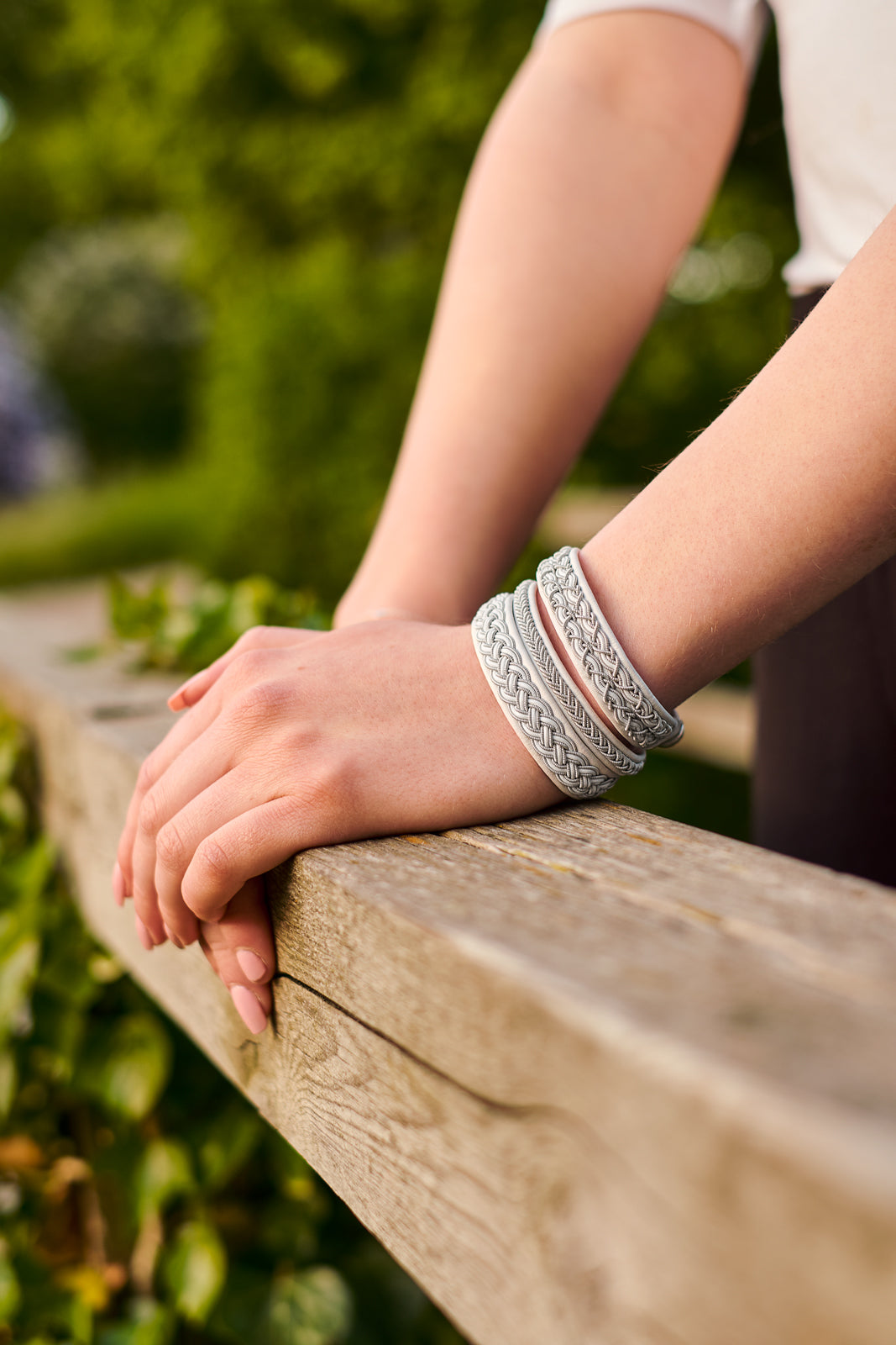 Pewter bracelet 1018