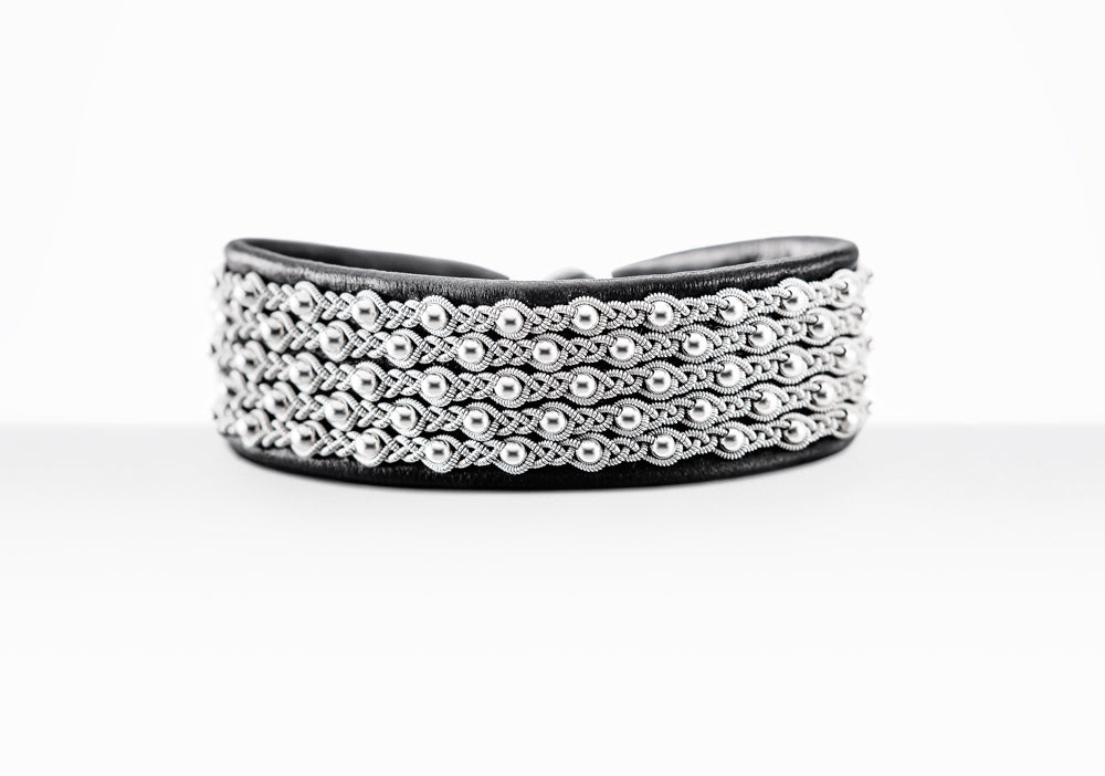 Pewter bracelet 2029 Silver