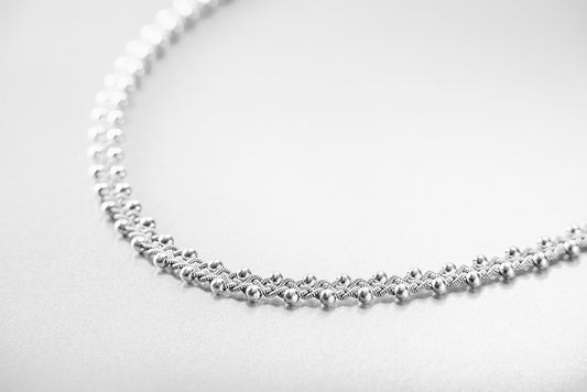 Tennhalsband 3014 Silver