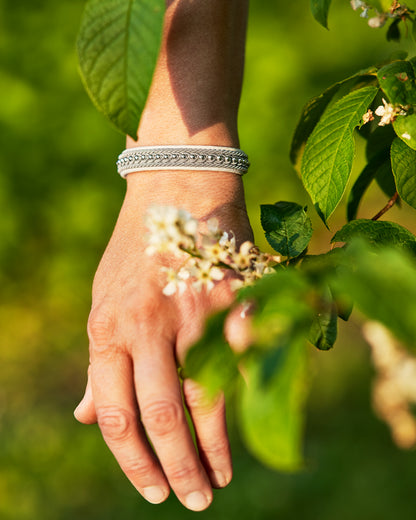 Pewter Bracelet 2035 Silver